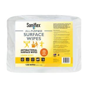 All Purpose Antibacterial Surface Gym Wipes 1200’s x 4 rolls